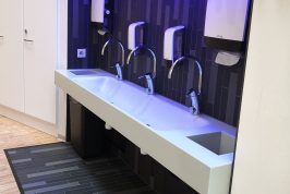 Troughs in Corian